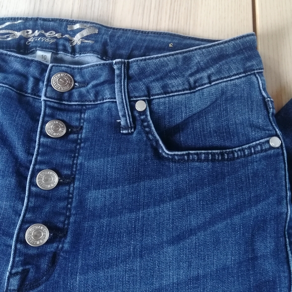 Seven7 Size 10 Blue Skinny Jeans - Picture 6 of 11